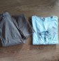 Дънки и блузка, размер 152-158, снимка 1 - Детски комплекти - 37857473