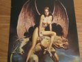 Еротична картичка от картина на Борис Валеджо - Икубус - еротика и красота - изд. 80те години - 18 +, снимка 2