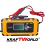 Автоматично зарядно за акумулатори KraftWorld 12V с LCD дисплей и ремонтен режим, снимка 5