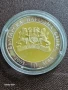 Продавам сребърна монета 10 лева от 2005 година,Златната маска , снимка 2