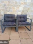 комплект градински кресла с подлакътници, снимка 1