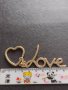 Ключодържател за влюбени СЪРЦЕ ❤️LOVE много красив стилен дизайн 42410, снимка 4