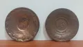 Медни чинии 11см. цена за 2бр.-35лв, снимка 2