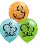 Рибки Гупи балони Bubble Guppies Обикновен надуваем латекс латексов балон парти рожден ден , снимка 3
