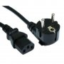 Захранващ кабел 1.8м за компютър/монитор/принтер, снимка 1 - Друга електроника - 40181859