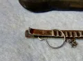 АРИСТОКРАТИЧНА СТИЛНА СРЕБЪРНА ИГЛА За ВРАТОВРЪЗКА ЛАКИРАНО СРЕБРО 925 ЩИПКА За ВРАТОВРЪЗКА 49317, снимка 7