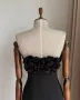 Черна дамска рокля , снимка 4
