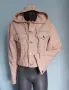"Ganni" jeans jacket / Italy 🇮🇹 / Розово дънково яке с качулка и широки ръкави , снимка 4
