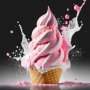 Суха смес за сладолед ЯГОДА * Сладолед на прах ЯГОДА * (1300г / 5 L Мляко), снимка 2