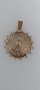 Масивен златен медальон, снимка 1 - Колиета, медальони, синджири - 43394072