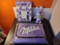 Милка Milka,коледни играчки,чаши,магнити,слушалки,плюшени играчки, шал, несесер, снимка 11