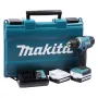 НОВ Акумулаторна бормашина/винтоверт Makita CXT , 14.4 V, 2.0Ah, 30/15 Nm, 1400 об./мин, 2 , снимка 3