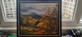 Маслена картина с планински пейзаж, снимка 7