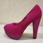 Бални обувки цвят фуксия номер 36, снимка 1 - Дамски обувки на ток - 36695745