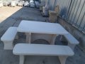 Градинска маса с пейки -  градински комплект, сет " DONI", снимка 6