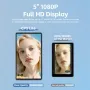 Shimbol CP5 Lite 5" 1080P селфи монитор екран за Android с магнитен калъф, снимка 6