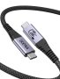 Ocetea USB 4 кабел 1.5M, 40Gbps 240W Съвместим Thunderbolt 4/3
