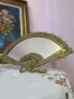 Антикварни бронзови огледала във формата на ветрила стил Наполеон III . Много редки и кресиви., снимка 4