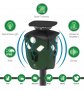 Techune® Animal Repeller 360 градуса слънчев ултразвуков репелент за  открито за домашни любимци, снимка 3