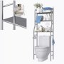 Нов Стелаж/етажерка над пералня8сушилня/тоалетна, ъглова етажерка за баня , снимка 3