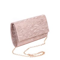 Ефектна дамска чанта розово злато, ROSE GOLD Код: 9AG-21832, снимка 1 - Чанти - 43105338