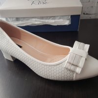 Елегантни дамски кожени обувки, снимка 4 - Дамски елегантни обувки - 36625983