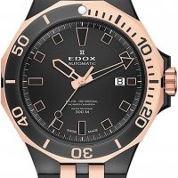 Швейцарски механичен мъжки часовник EDOX Delfin -18%, снимка 4 - Мъжки - 39720667