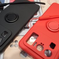 Xiaomi,iPhone,Samsung луксозен силикон РИНГ с връзка за ръка, снимка 16 - Калъфи, кейсове - 34617186