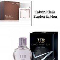 UB Мъжки парфюм 617- 50 мл- аналог на Calvin Klein-EUPHORIA MEN, снимка 1 - Мъжки парфюми - 38859970