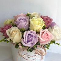 Букет със сапунени рози, снимка 13 - Подаръци за жени - 33178203