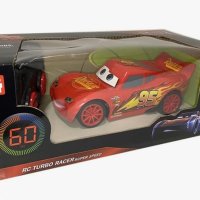 Детска играчка кола с дистанционно управление ,Макуин светкавицата  червена с звук и светлина, снимка 3 - Коли, камиони, мотори, писти - 43946184