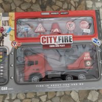 детска играчка пожарна, снимка 5 - Коли, камиони, мотори, писти - 44061751