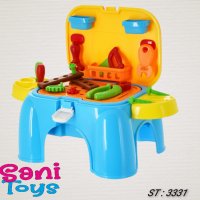 Столче с комплект инструменти, снимка 1 - Играчки за стая - 38407516