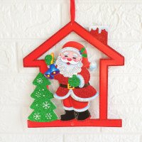 2589 Коледна украса 3D за стена Merry Christmas, 24 cm, снимка 3 - Декорация за дома - 35435184