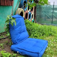  Градински Възглавници,тип барбарон с дръжки, като дюшеци, снимка 2 - Дивани и мека мебел - 36765964