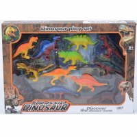 Комплект фигури Динозаври в кутия, 12 броя 09957, снимка 1 - Фигурки - 34957785