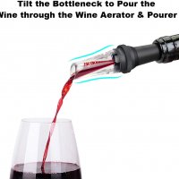 Нов Аератор за вино Наливник Аксесоар за любители Графин за червено вино, снимка 4 - Други - 36871365