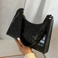 Модна дамска щампована ръчна чанта с темпераментни каменни шарки, 10цвята - 024, снимка 9 - Чанти - 42067852