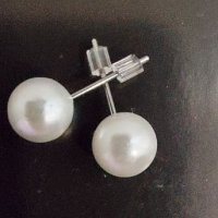 Нови обеци с перли, снимка 3 - Обеци - 33067257