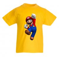 Детска тениска Супер Марио Super Mario 1, снимка 2 - Детски тениски и потници - 32939767