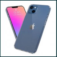 Тънък Прозрачен Силиконов Кейс за Apple iPhone 13 /13 Pro / Max / Mini, снимка 6 - Калъфи, кейсове - 36806212