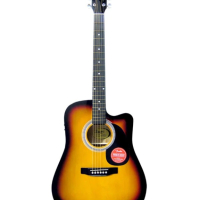 Електро-акустична китара Fender Squier Sunbrust , снимка 1 - Китари - 44881288