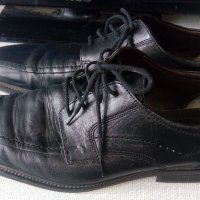 Официални мъжки кожени обувки Clarks Cushion Cell, снимка 6 - Официални обувки - 37220073