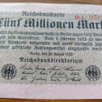 Стара банкнота - Германия - рядка за колекционери - 23623, снимка 3 - Нумизматика и бонистика - 33373550