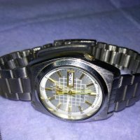 SEIKO 5 QUARTZ 21 JEWELS MADE in JAPAN Японски МАРКОВ МЪЖКИ ЧАСОВНИК СЕЙКО 5 - ФУНКЦИОНИРАЩ 37499, снимка 2 - Мъжки - 43321058