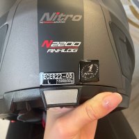 Каска Nitro N2200 Analog - ECER 22-05. Размер L, снимка 2 - Аксесоари и консумативи - 43253277