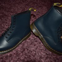Dr Martens 1460 - Navy Smooth Blue Mens Boots, снимка 3 - Мъжки боти - 26683123
