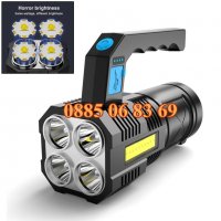 Акумулаторен LED фенер, LED прожектор за къмпинг, 5088, снимка 2 - Къмпинг осветление - 39731756