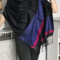 Дамски шал от пашмина, снимка 10 - Шалове - 37343787