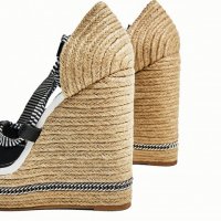 Висококачествени сандали на платформа Zara 1485/201, снимка 6 - Дамски елегантни обувки - 26638020
